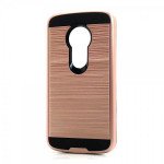 Wholesale Moto E5 Play / Cruise (2018) Armor Hybrid Case (Rose Gold)